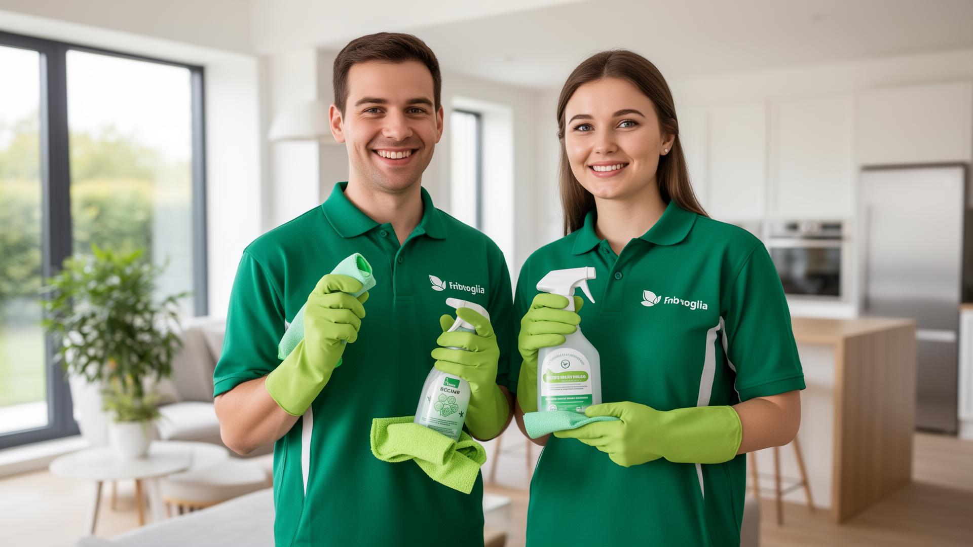 KTS Solutions LLC cleaning team